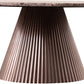 Cindra Genuine Marble Top And Iron Base Coffee Table