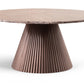 Cindra Genuine Marble Top And Iron Base Coffee Table