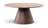 Cindra Genuine Marble Top And Iron Base Coffee Table