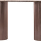 Cindra Genuine Marble Top And Iron Base Console Table