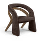 Riven Fabric Upholstered Dining Chair
