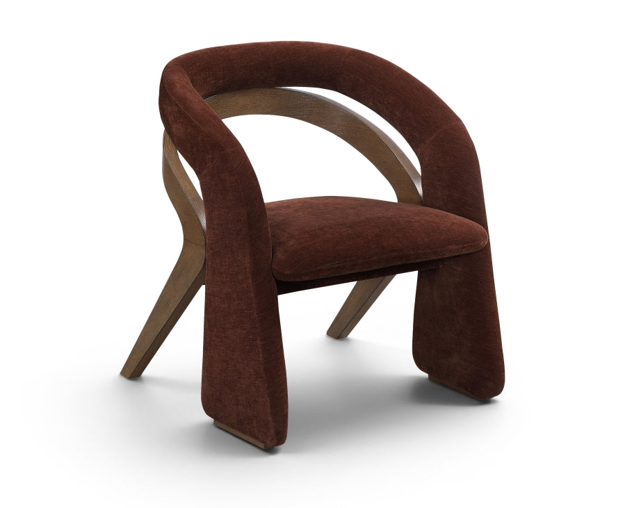 Riven Fabric Upholstered Dining Chair