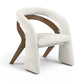 Riven Fabric Upholstered Dining Chair