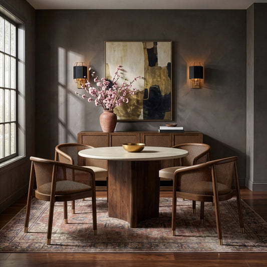 Sylvan Vegan Leather Upholstered Dining Chair