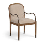 Cambria Fabric Upholstered Dining Arm Chair