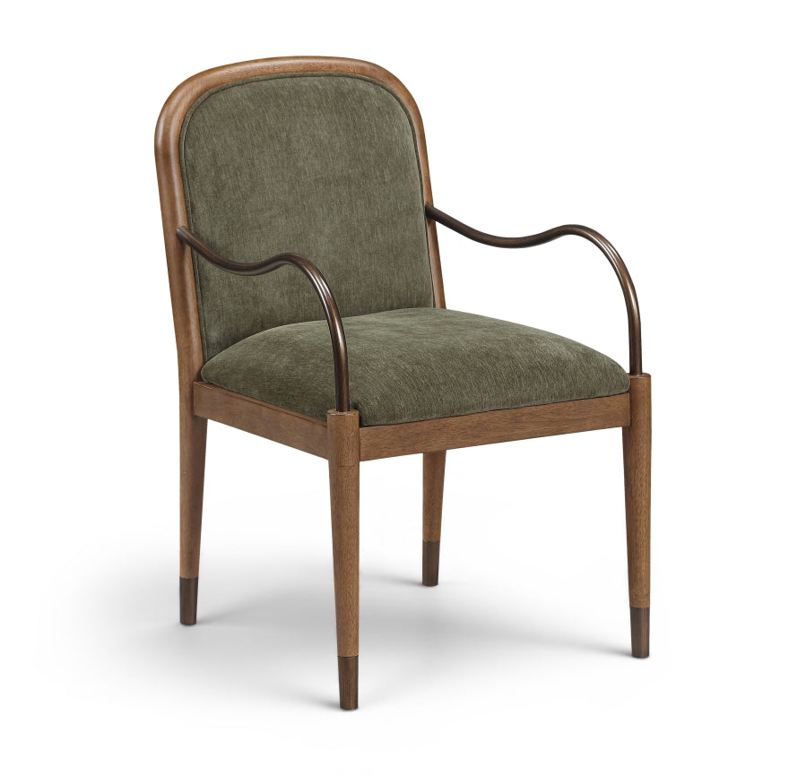 Cambria Fabric Upholstered Dining Arm Chair