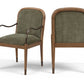 Cambria Fabric Upholstered Dining Arm Chair