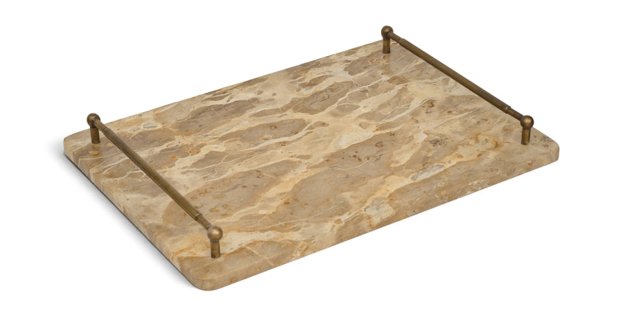 Nathan Genuine Marble Decorative Tray