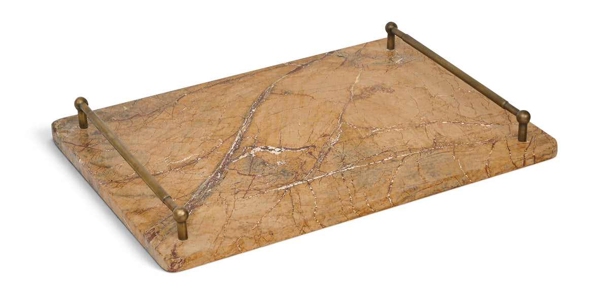 Nathan Genuine Marble Decorative Tray