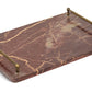 Nathan Genuine Marble Decorative Tray