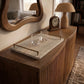 Nathan Travertine Decorative Tray