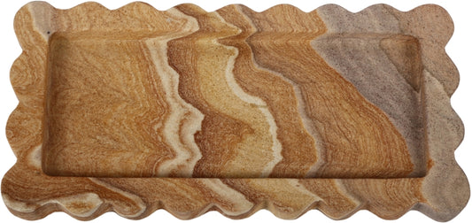 Josie Genuine Marble Decorative Tray