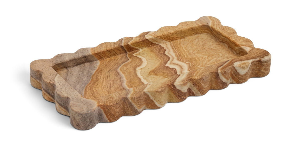 Josie Genuine Marble Decorative Tray