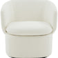 Phyllis Boucle Swivel Chair