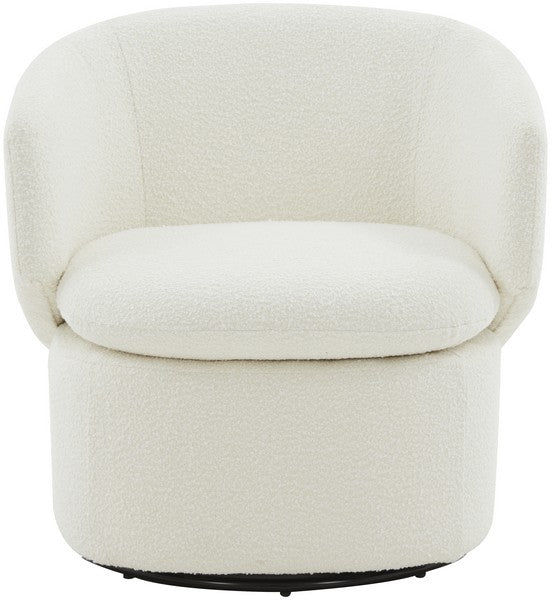 Phyllis Boucle Swivel Chair