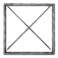 Jessa Forged Metal Square End Table