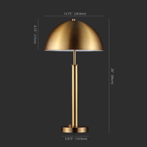 Harvey Metal Dome Table Lamp