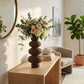 DOVERBROOK BROWN VASE 17 (IN)