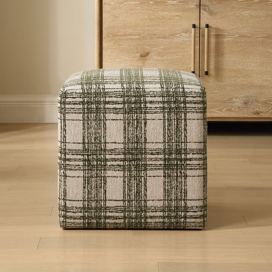 Joie Ottoman, Ireland Plaid
