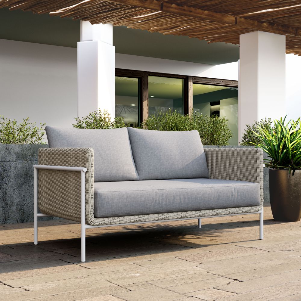 Loveseat Frais Gris
