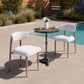 Bege Dining Chair White