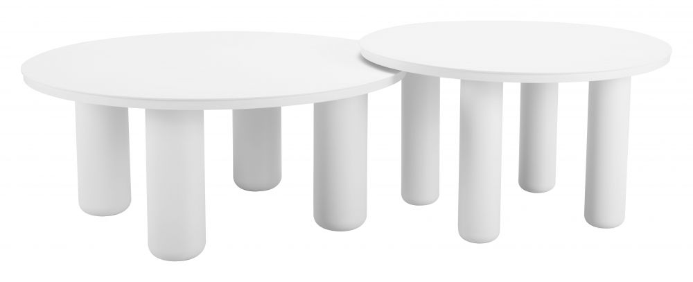 Ola Coffee Table Set White