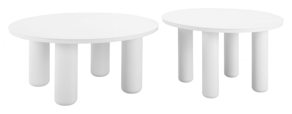 Ola Coffee Table Set White