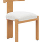Tiana Dining Chair Black & Beige