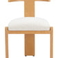 Tiana Dining Chair Black & Beige