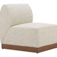 Christy Armless Chair Beige
