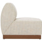 Christy Armless Chair Beige