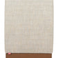 Christy Armless Chair Beige