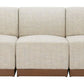 Christy Armless Chair Beige