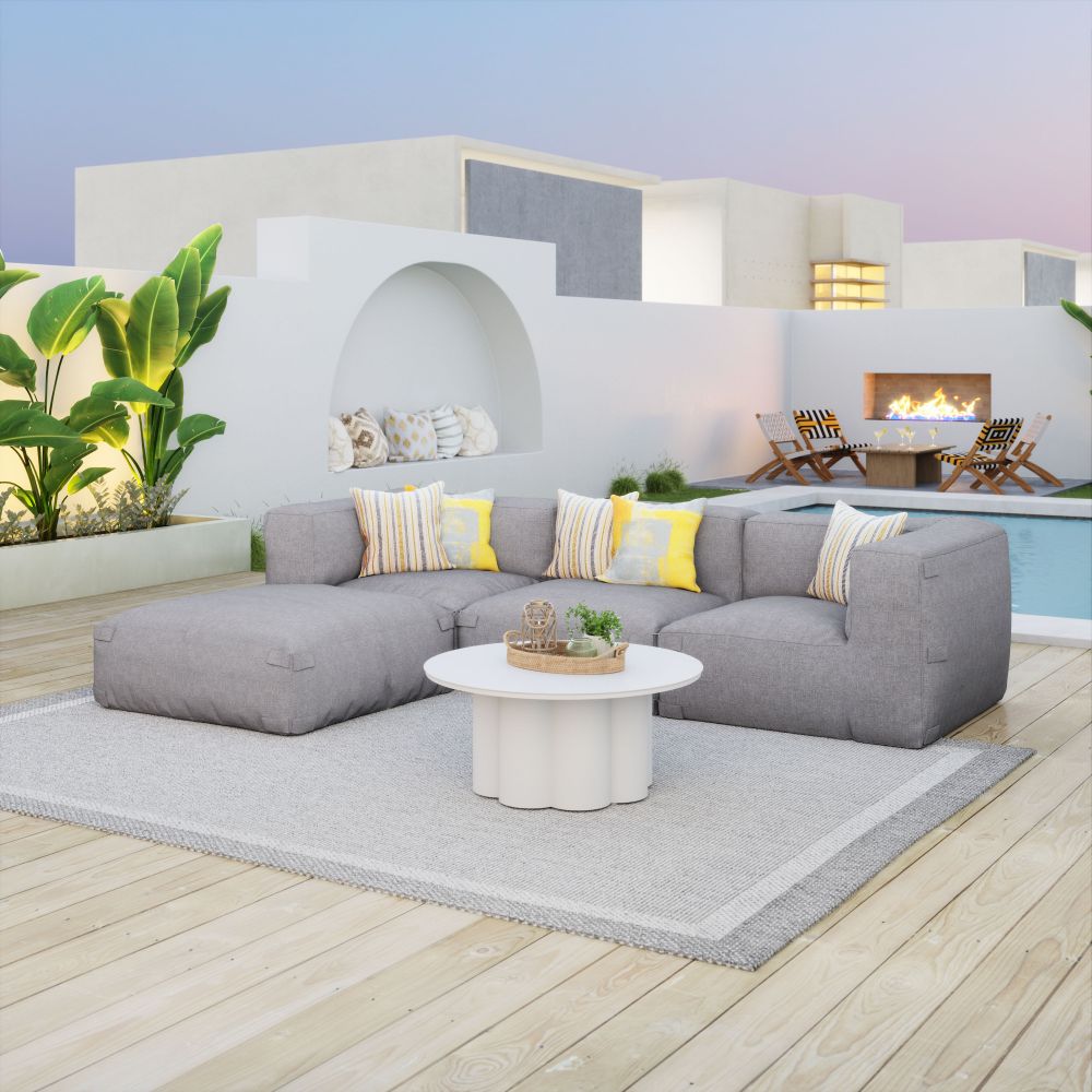 Palmier Coffee Table White