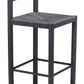 Iska Barstool Black