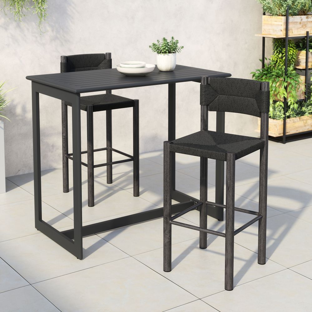 Iska Barstool Black