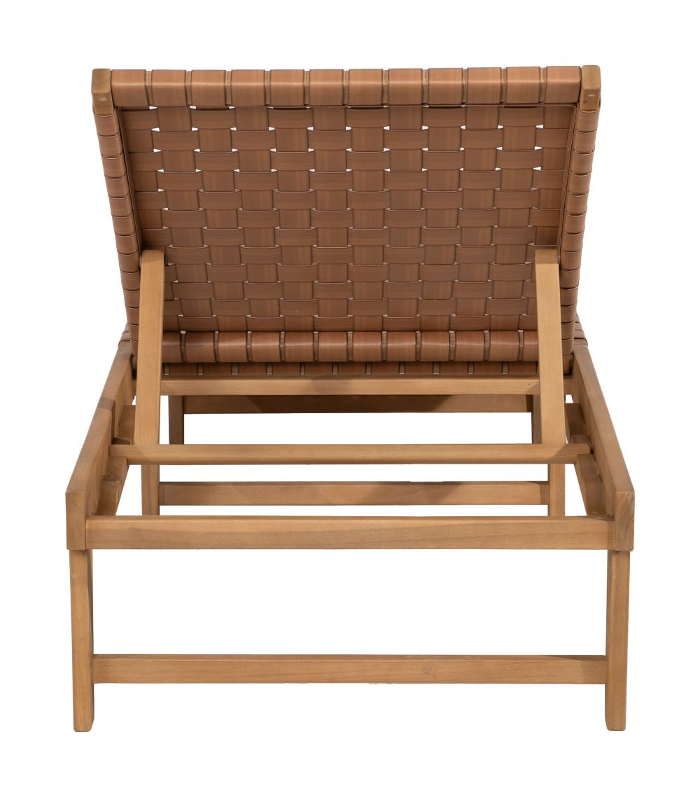 Breath Chaise Lounge Brown