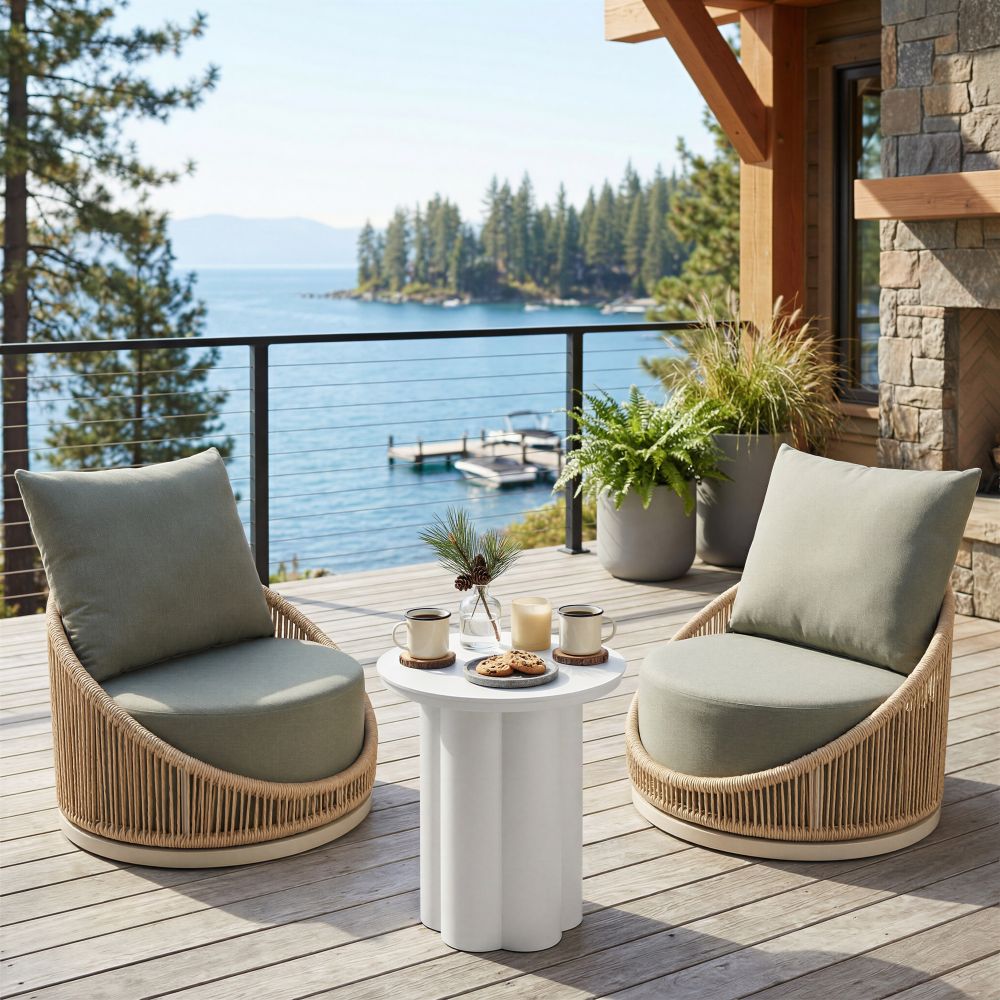 Cabana Swivel Chair Multicolor