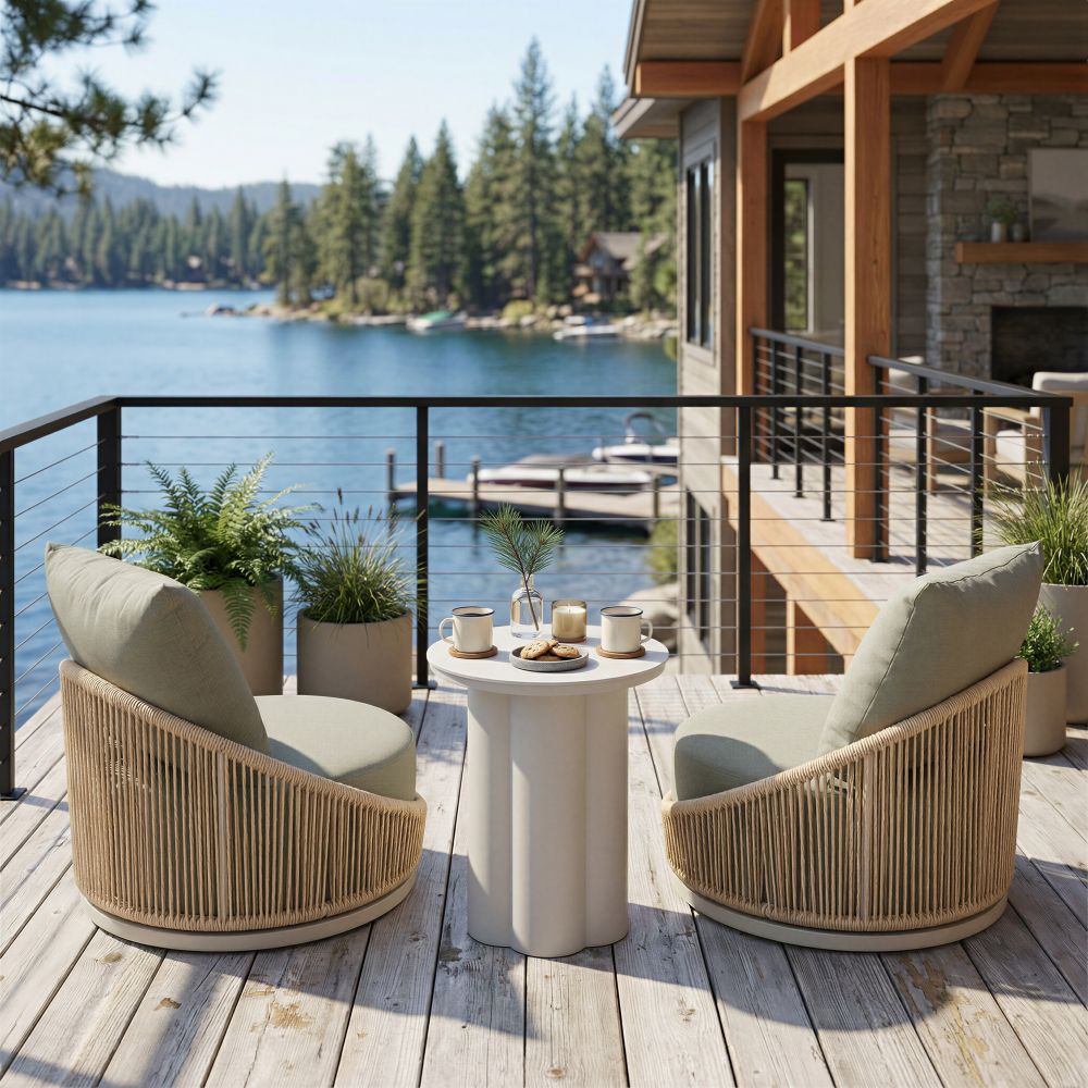 Cabana Swivel Chair Multicolor