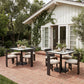Tiana Dining Chair Black & Beige