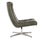 Porter Swivel Accent Chair Forest Green
