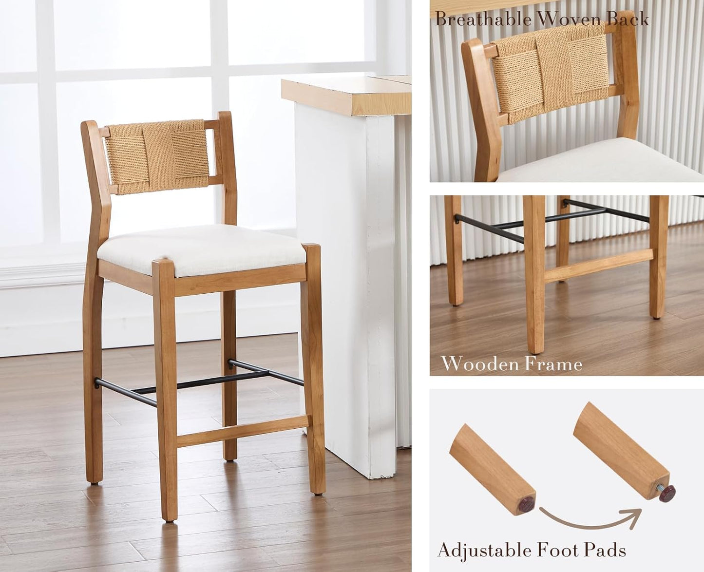 Ealson Counter Stool (set of 4)