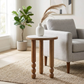 BELLWORTH WHITE TABLE 23 (IN)