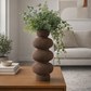DOVERBROOK BROWN VASE 17 (IN)
