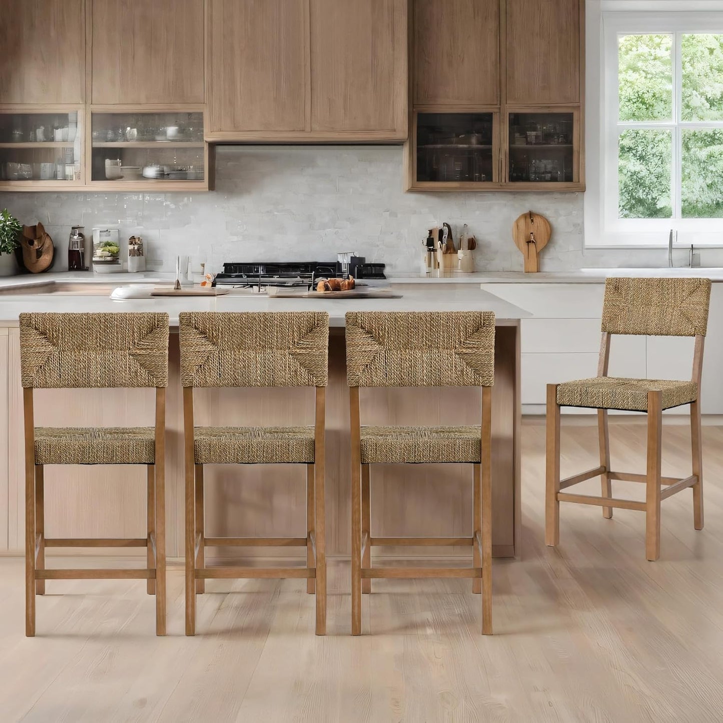 Bohemian Counter Stool (set of 2)