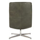 Porter Swivel Accent Chair Forest Green
