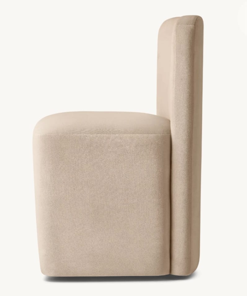 AURELIE FABRIC DINING SIDE CHAIR