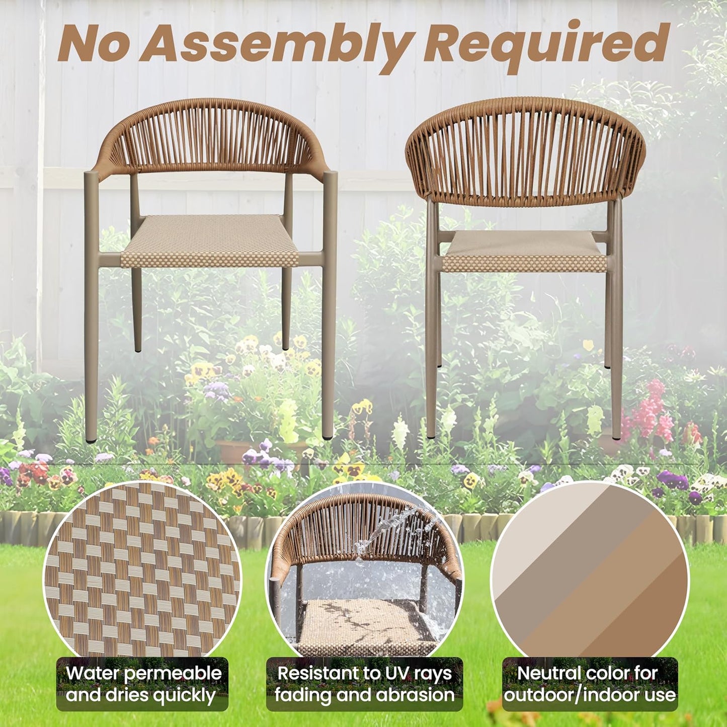Erotr Outdoor  Chair (Set of 4)