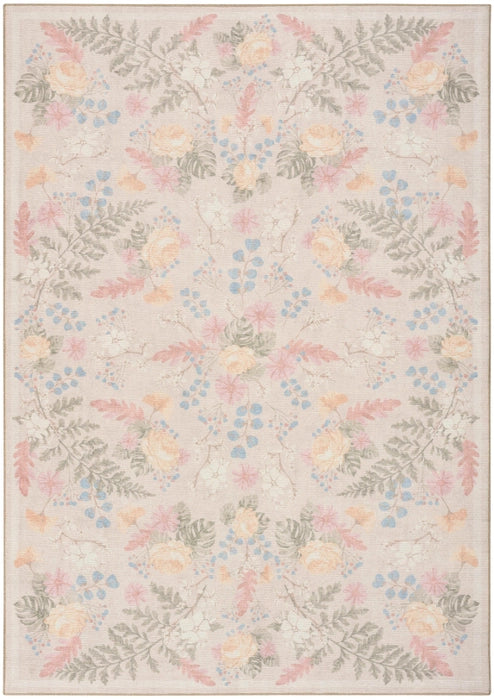 BOTANICAL WASHABLES BEIGE MULTICOLOR