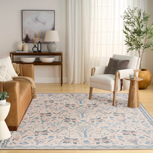 BOTANICAL WASHABLES IVORY MULTICOLOR